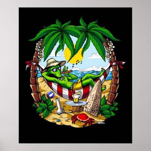 エイリアン夏休み ポスター (正面)