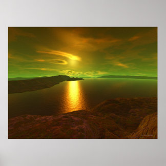 エイリアン夕日 ポスター