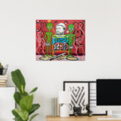 エイリアン大使(ハンス・ホルベインへのオマージュ) ポスター (ホームオフィス)