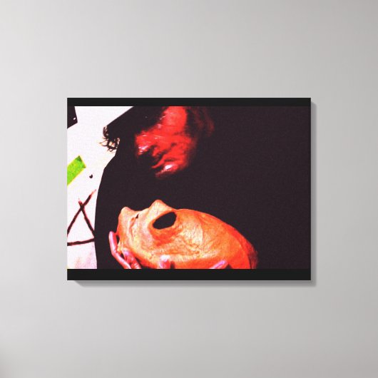 エイリアン奪取悪夢2 キャンバスプリント (正面)