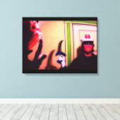 エイリアン奪取悪夢3 キャンバスプリント (インサイチュ (ウッドフロア))