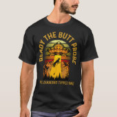 エイリアン奪取。お尻プローブの準備 Tシャツ (正面)