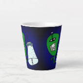 エイリアン奪取 カフェラテマグ (正面)