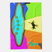 エイリアン奪取 キッチンタオル (縦)