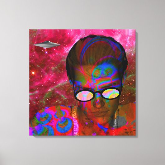 エイリアン奪取 キャンバスプリント (正面)