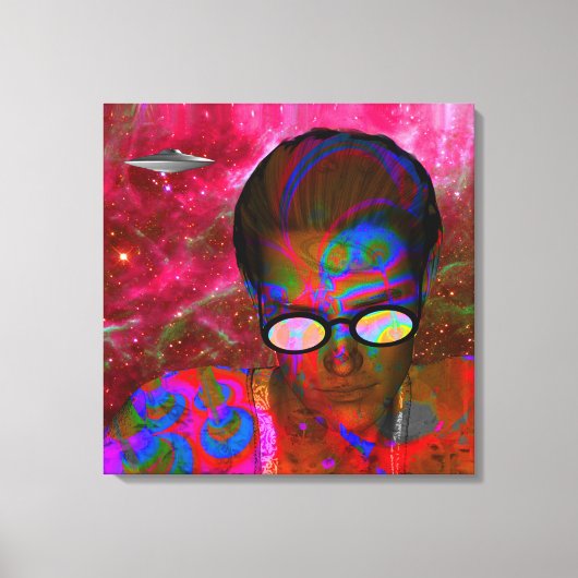 エイリアン奪取 キャンバスプリント (正面)