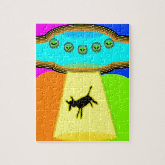 エイリアン奪取 ジグソーパズル (縦)