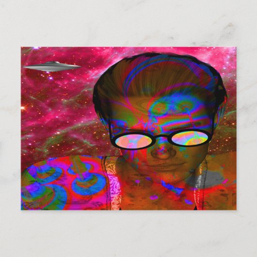 エイリアン奪取 ポストカード (正面)