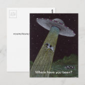 エイリアン奪取 ポストカード (正面/裏面)