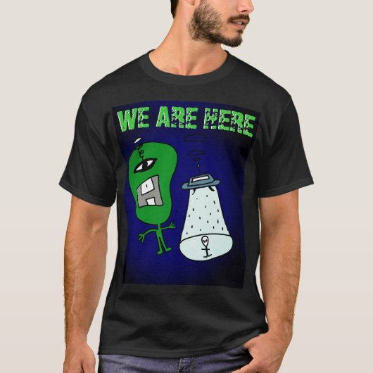 エイリアン奪取 Tシャツ (正面)