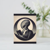 エイリアン女読本ヴィンテージ美学 ポストカード (スタンド正面)