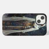 エイリアン妖精ファンタジーSci-Fi iPhoneケース (裏面横)