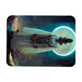 エイリアン妖精2ファンタジーSci-Fi マグネット (横)