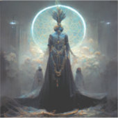 エイリアン妖精3ファンタジーSci-Fi シール (正面)