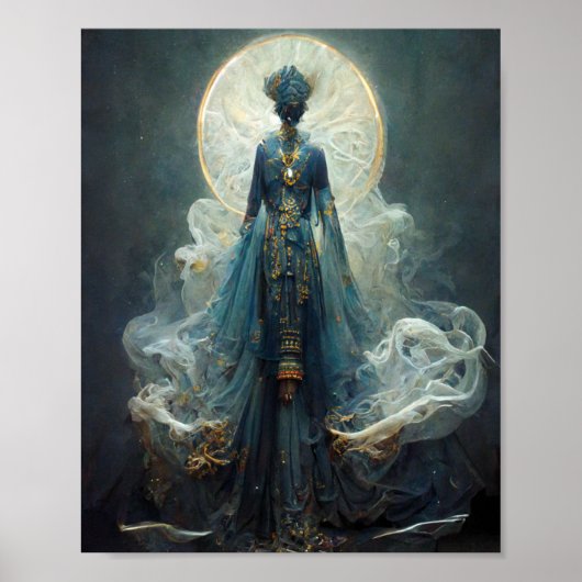 エイリアン妖精4ファンタジーSci-Fiアートポスター ポスター (正面)