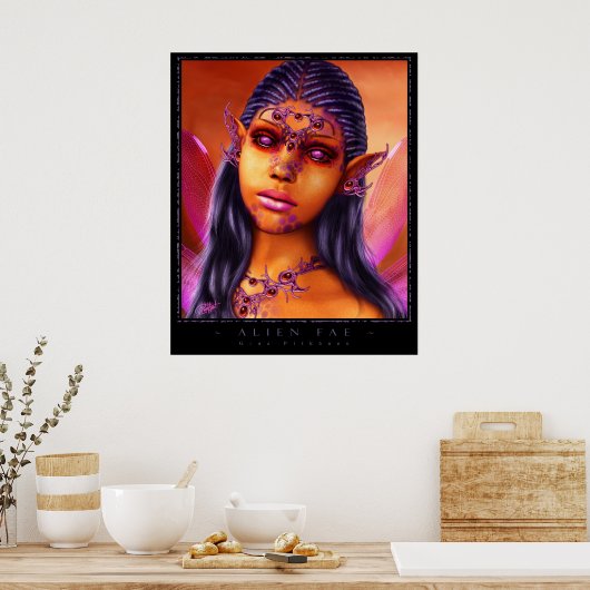 エイリアン妖精 ポスター (キッチン)