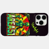 エイリアン姿がEmerge Near Area 51 Case-Mate iPhoneケース (裏面 (横))