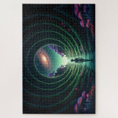 エイリアン姿は星空へ歩く ジグソーパズル (縦)