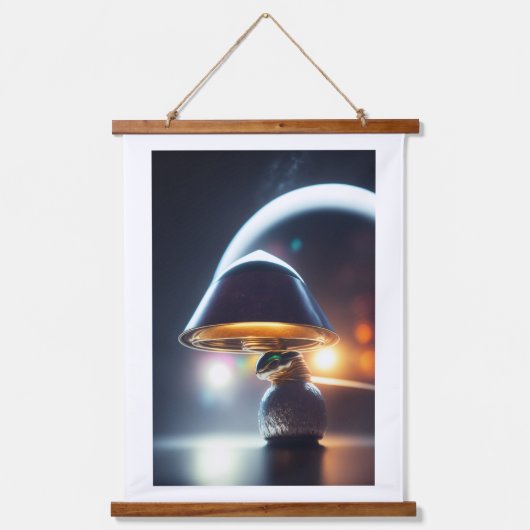 エイリアン子犬 吊り下げ型タペストリー (正面)