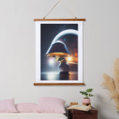 エイリアン子犬 吊り下げ型タペストリー (寝室)