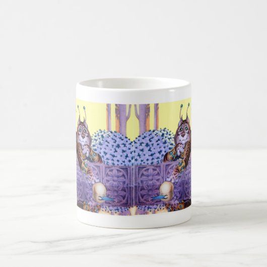 エイリアン子猫マグ コーヒーマグカップ (中央)