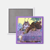 エイリアン子猫角磁石 マグネット (正面/裏面)