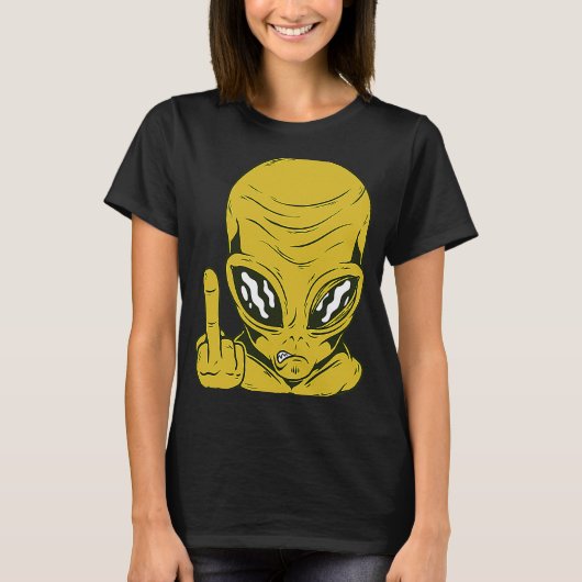 エイリアン宇宙エイリアン Tシャツ (正面)