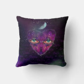 エイリアン宇宙ダリアスハート&ムーン&サン クッション (裏面)