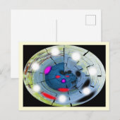 エイリアン宇宙ナビゲーション技術 ポストカード (正面/裏面)