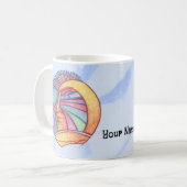エイリアン宇宙人マグカップ コーヒーマグカップ (正面左)