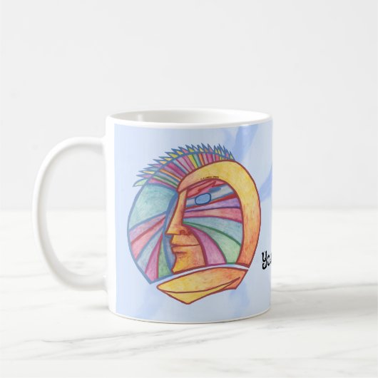 エイリアン宇宙人マグカップ コーヒーマグカップ (左)
