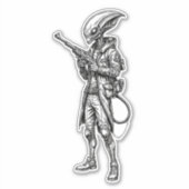 エイリアン宇宙兵士カー シール (正面)