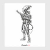 エイリアン宇宙兵士カー シール (シート)