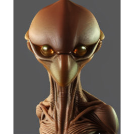 エイリアン宇宙未来的な美しい色Tシャツ Tシャツ