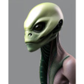 エイリアン宇宙未来的な美しい色Tシャツ Tシャツ