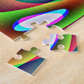 エイリアン宇宙船の難しいパズル ジグソーパズル (側面)