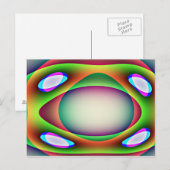 エイリアン宇宙船はがき ポストカード (正面/裏面)