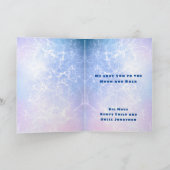 エイリアン宇宙船エージ2誕生日宇宙ホワイト カード (内部)