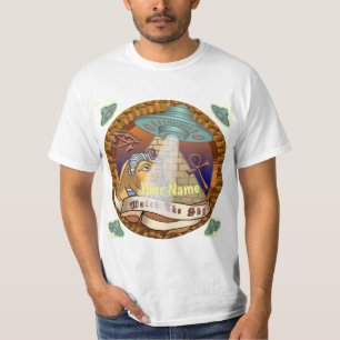 エイリアン宇宙船ピラミッド Tシャツ