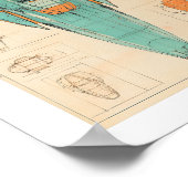 エイリアン宇宙船プリント、バリューポスター紙（マット） ポスター (角)