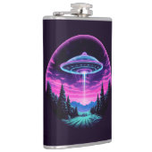 エイリアン宇宙船レトロ未来的 フラスク (右)