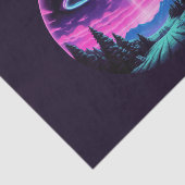 エイリアン宇宙船レトロ未来的 薄葉紙 (詳細)