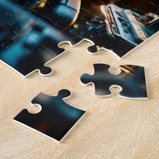 エイリアン宇宙船 ジグソーパズル (側面)