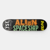 エイリアン宇宙船 スケートボード (横)