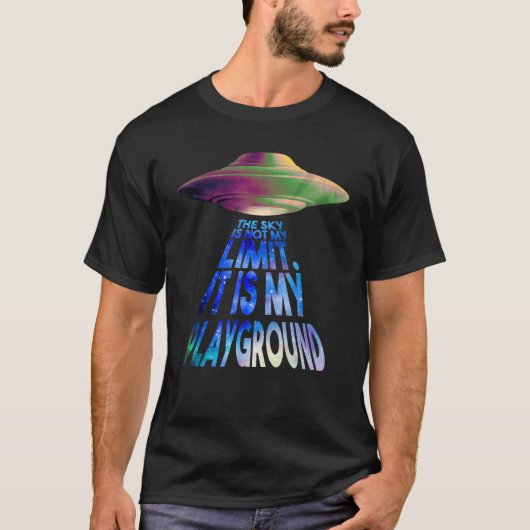 エイリアン宇宙船UFO 1 Tシャツ (正面)