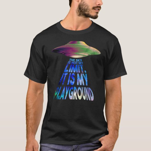 エイリアン宇宙船UFO 1 Tシャツ (正面)