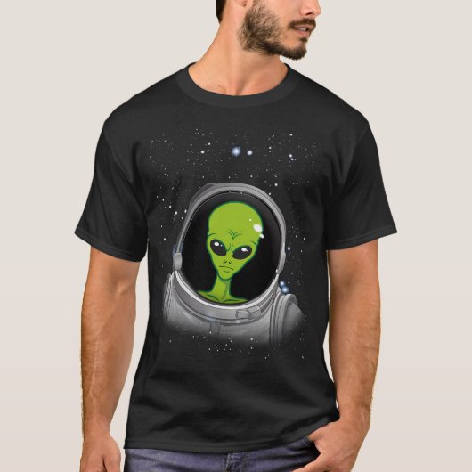エイリアン宇宙飛行士エイリアンUfo共謀宇宙飛行士Mar Tシャツ (正面)
