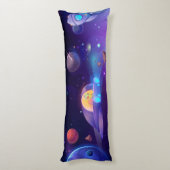 エイリアン宇宙 ボディピロー (裏面 (縦))