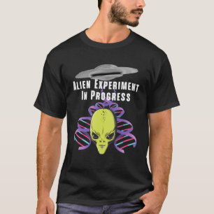エイリアン実験地球外エイリアンNft Doul Tシャツ