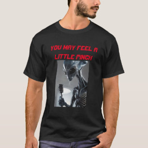 エイリアン少感じしピンチ探針 Tシャツ